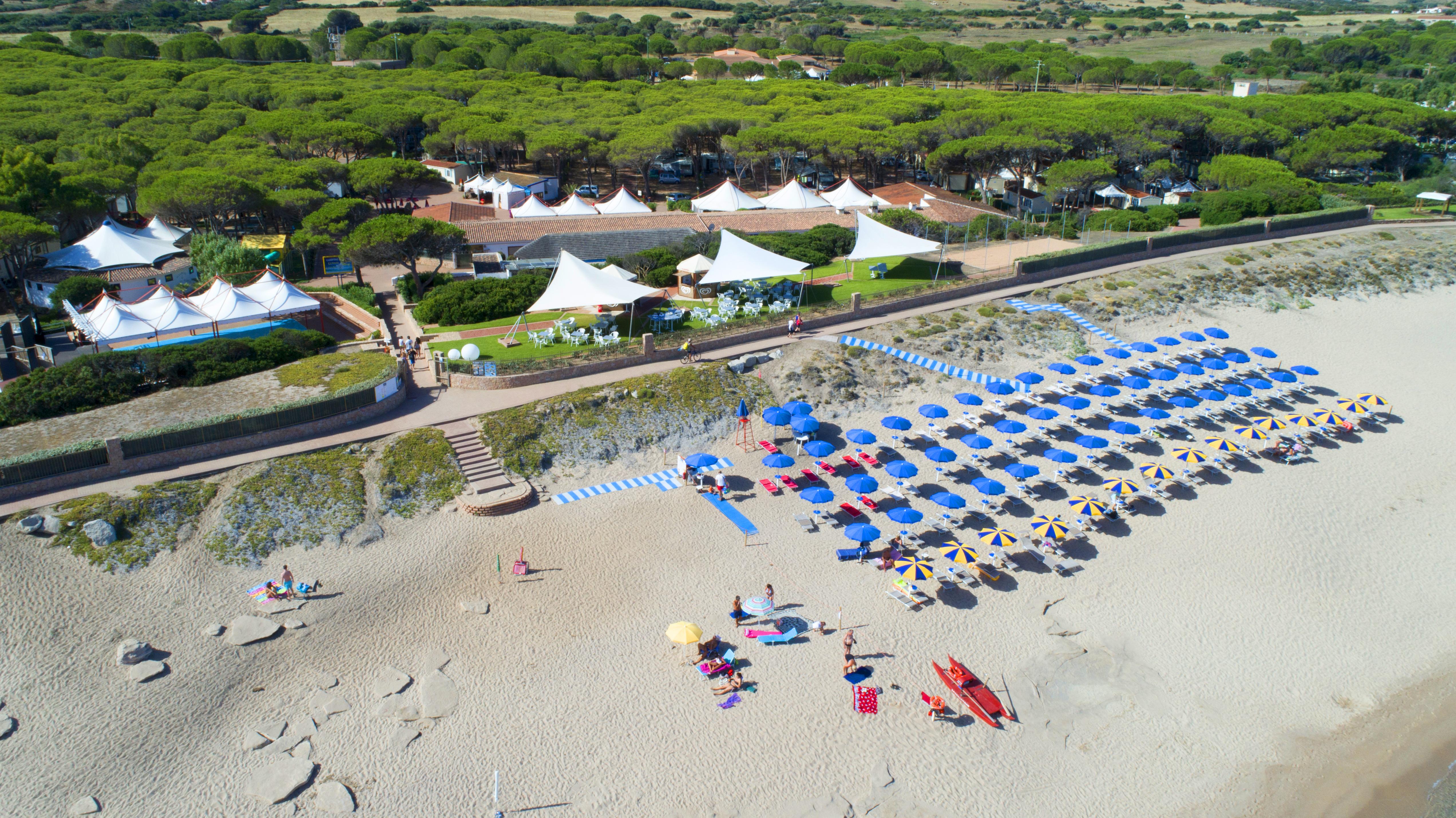 Camping Village Baia Blu La Tortuga Альєнту Екстер'єр фото