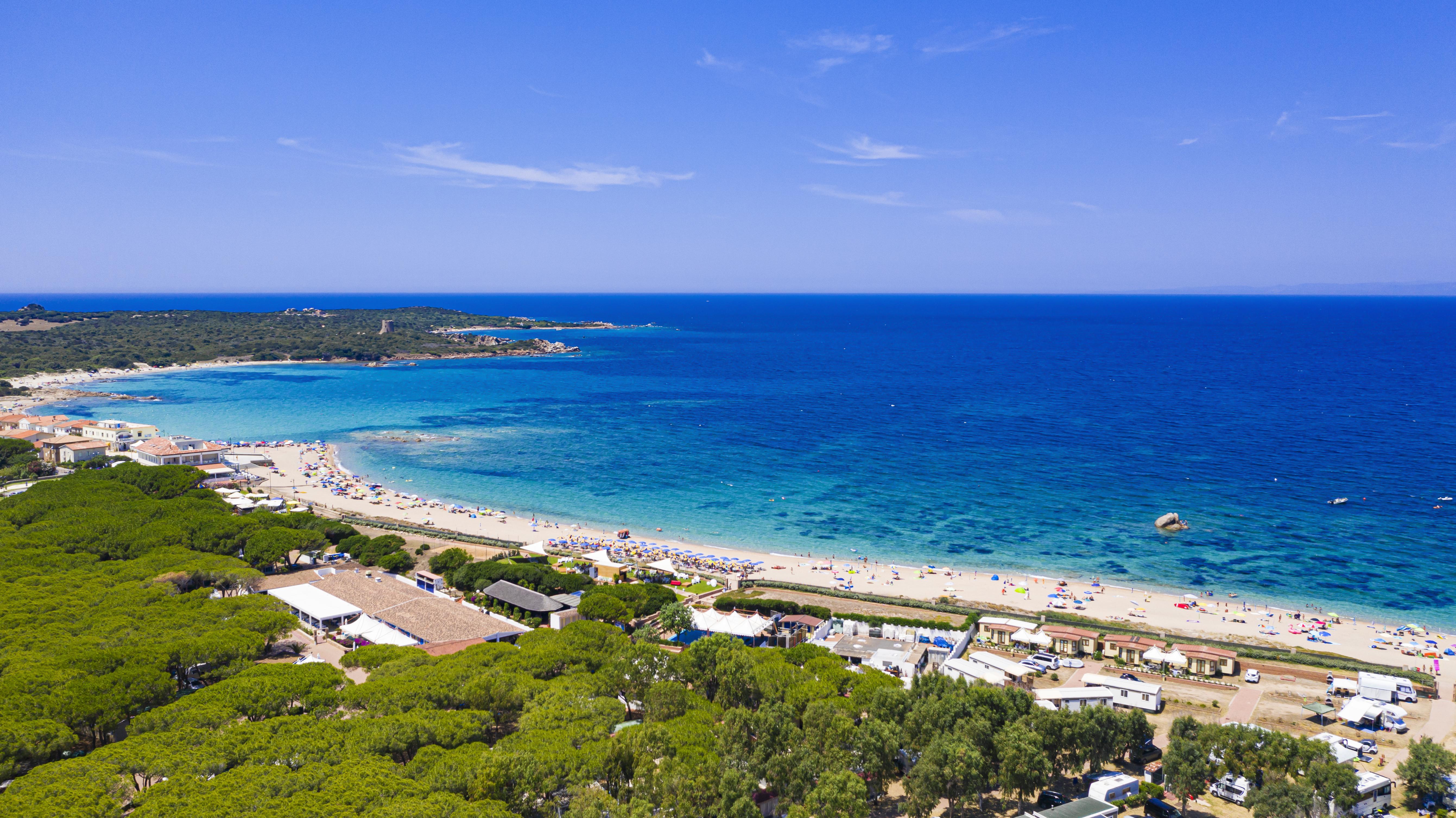 Camping Village Baia Blu La Tortuga Альєнту Екстер'єр фото